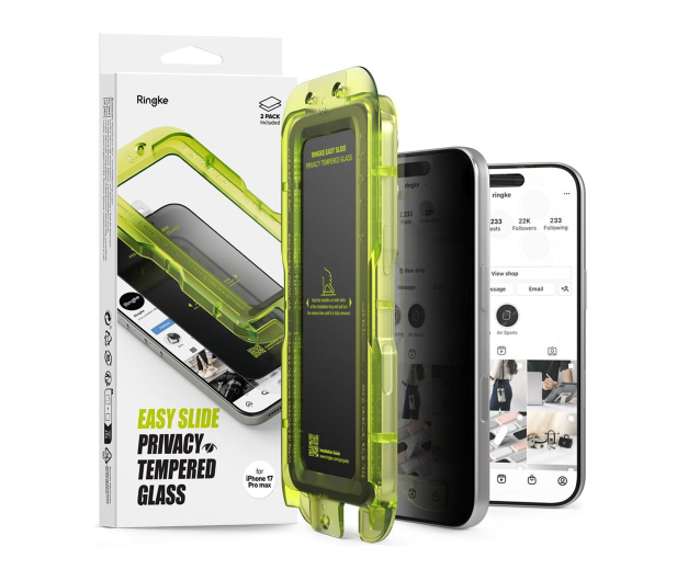 Ringke Easy Slide 2-Pack do Iphone 17 Pro Max Privacy 8800328810716 - 1359809 - zdjęcie